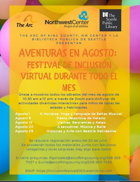 FESTIVAL DE INCLUSIÓN VIRTUAL; Historias y Arte