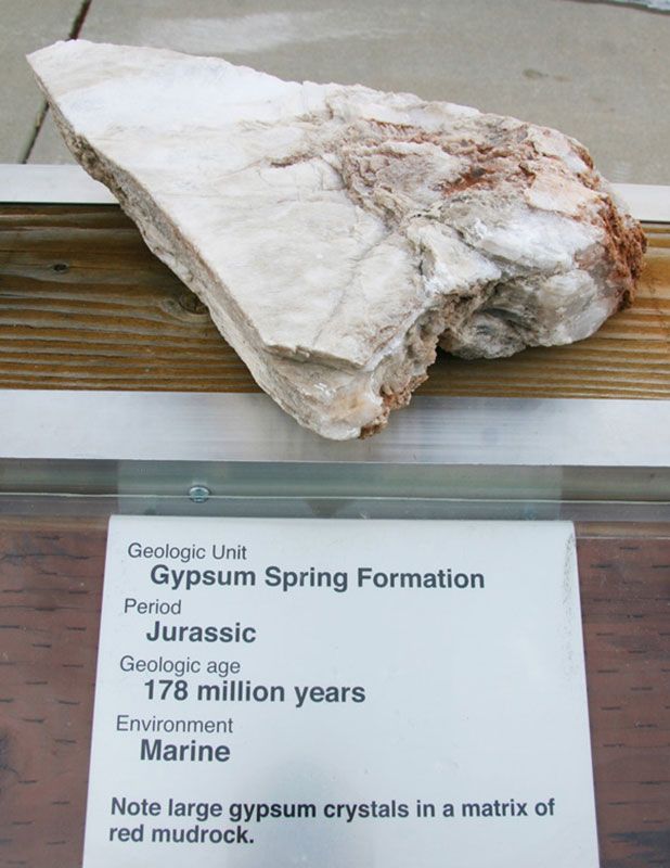Gypsum Spring Formation - Jurassic