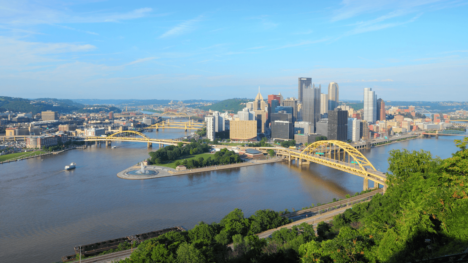 photo of Pittsburg skyline