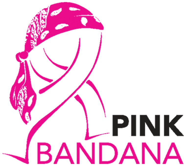 Hot Pink Ribbon Breast Cancer Awareness Month' Bandana