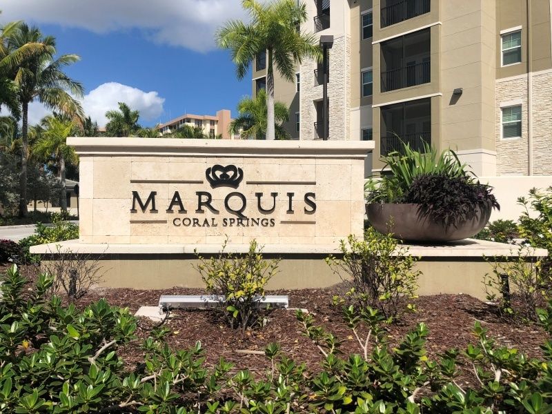 Indoor & Outdoor Signage for Multi-Family Developments - Monument Sign - Sign Partners, Melbourne, FL