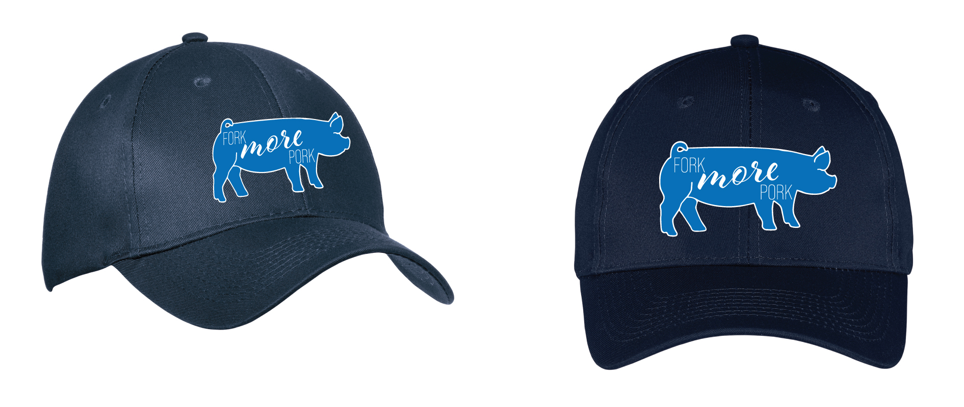 Baseball Cap Structure Twill - Unisex Navy - FMP Logo