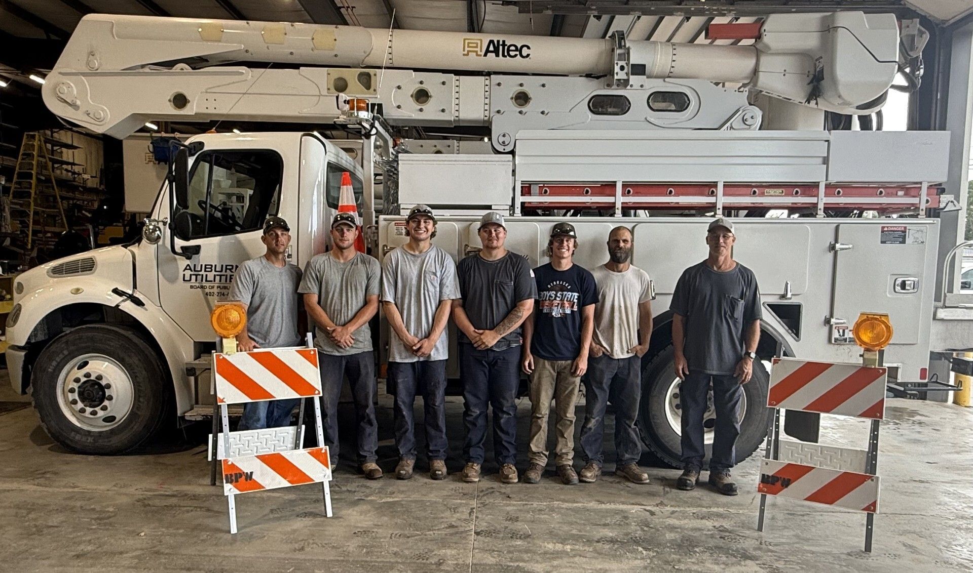 Auburn Board of Public Works receives Lean on LARM Safety Grant