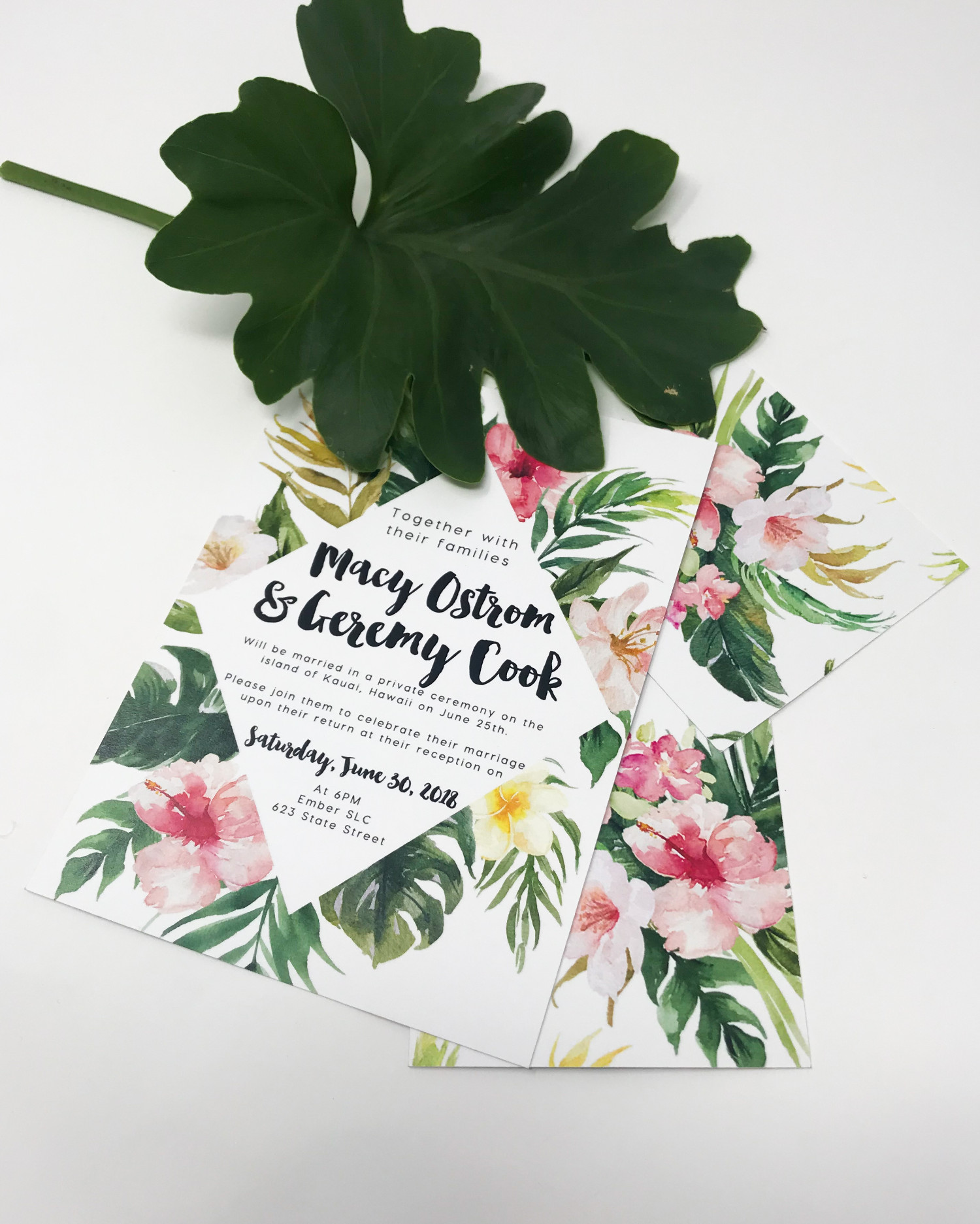 custom printed and designed wedding invitations in utah