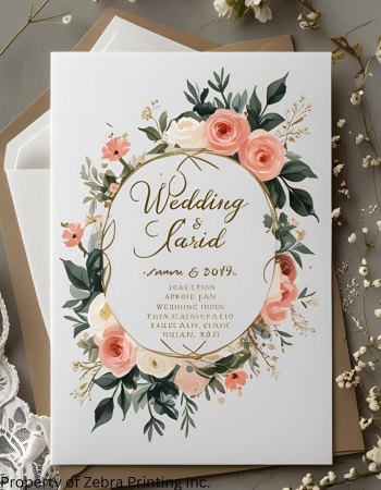 Invitations - 6" x 9" Full Color, Blank envelopes included