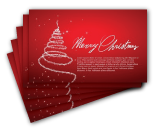 1,000 postcards, printed, addressed and mailed, $219