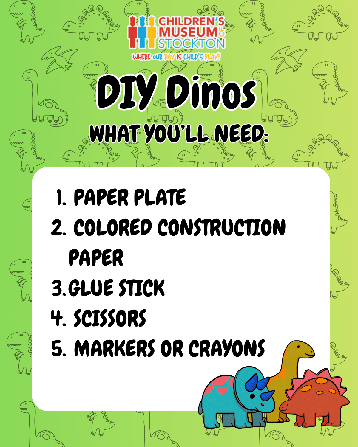 dino materials