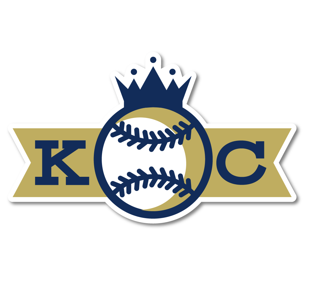 KC Baseball Wall Art - 15"