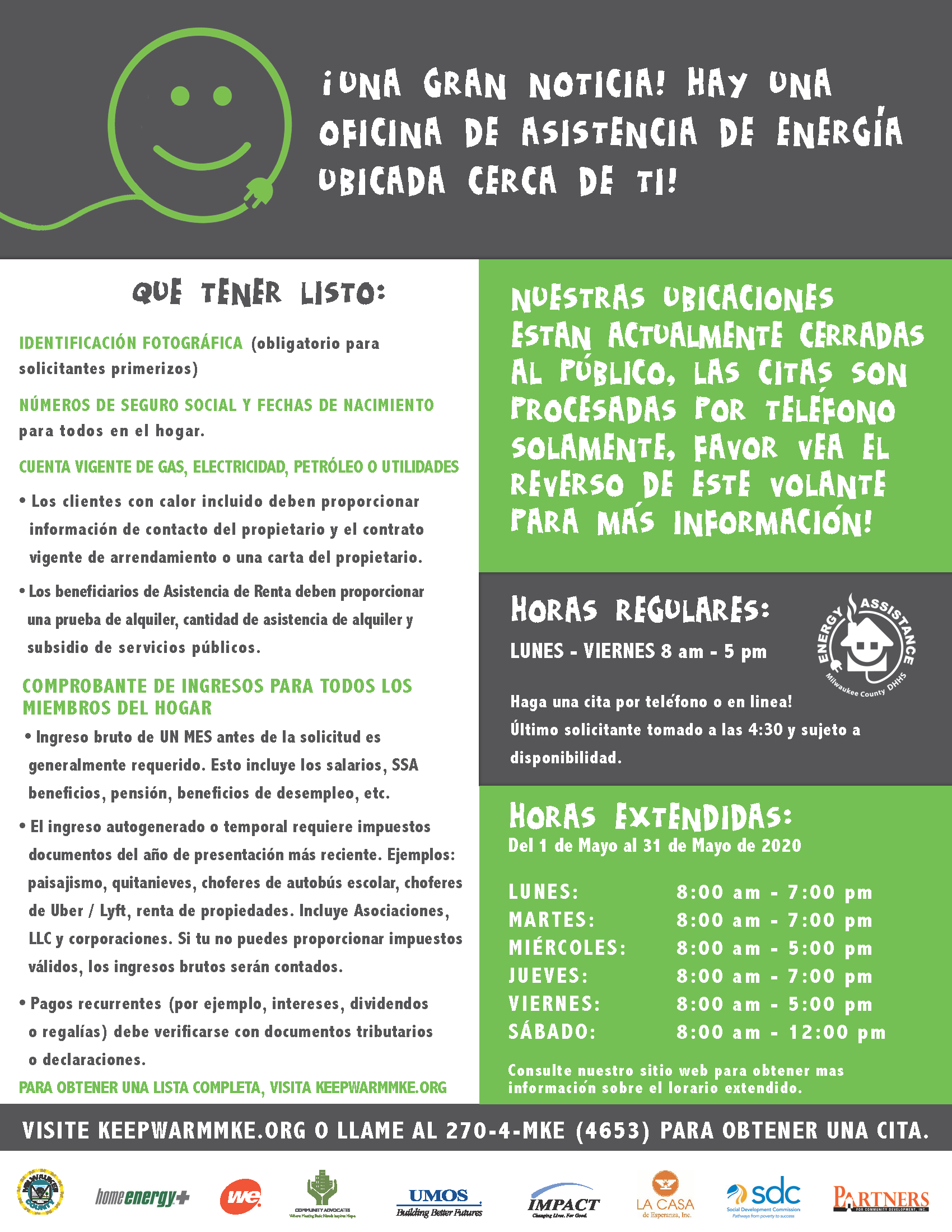 Energy Assistance Milwaukee County LIHEAP Community Advocates in