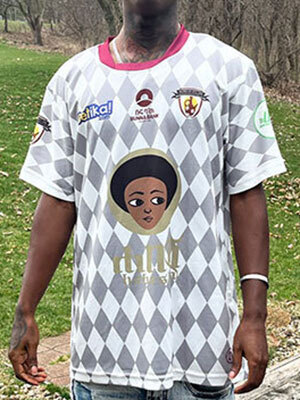 Buna Club White Soccer Jersey: Size XL