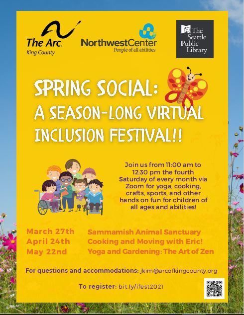 Spring Social: A Season-Long Virtual Inclusion Festival!