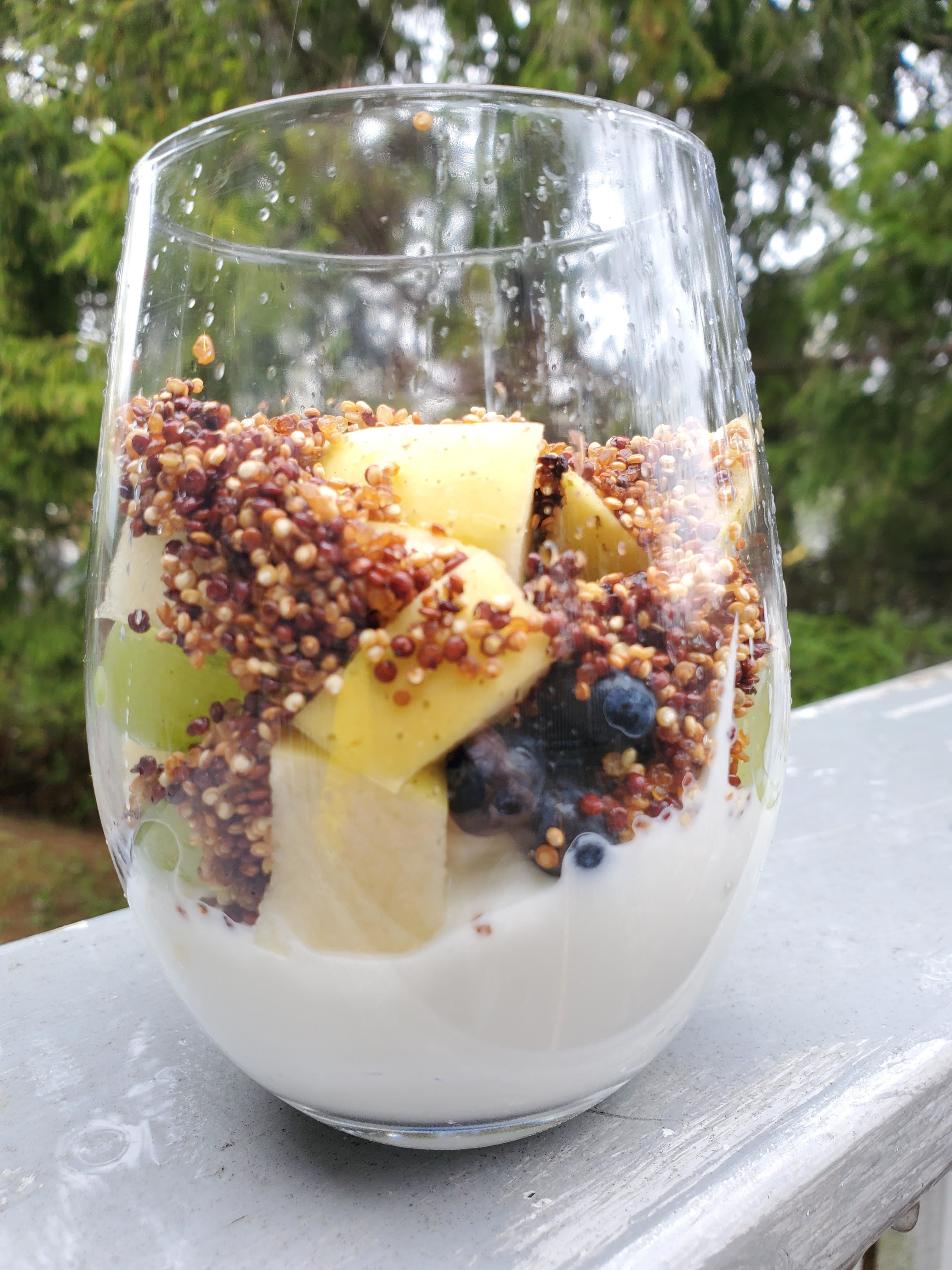 Crispy Quinoa Breakfast Bowl