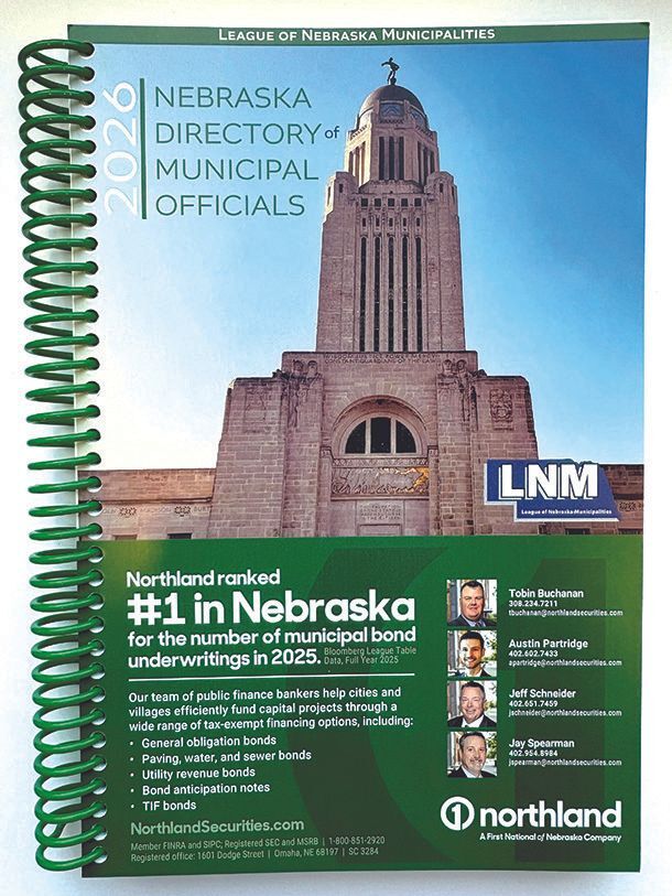 Nebraska Directory of Municipal Officials