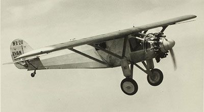 Spirit of St Louis Aircraft from Charles Lindbergh at the Smiths