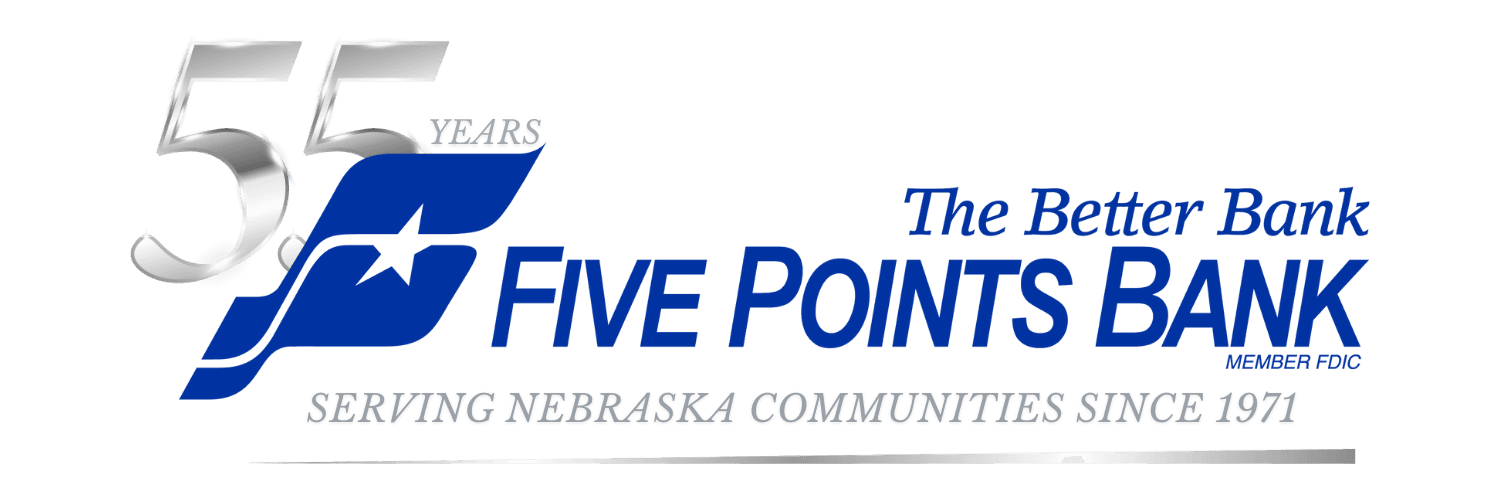 Columbus Community Hospital logo with Facebook, X, Instagram and Pinterest logos and website address