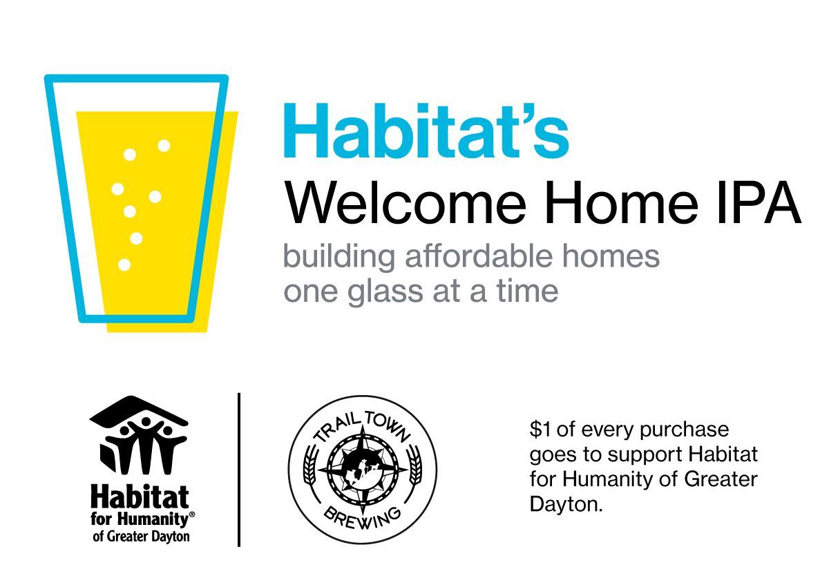 Habitat of Greater Dayton has partnered with Trail Town Brewing on new beer funding Habitat.