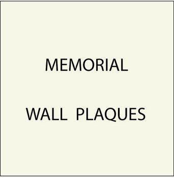N23500 - 10. Memorial Wall Plaques