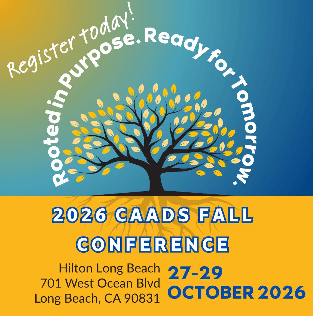 CAADS 2026 Fall Conference Save-the-Dates banner