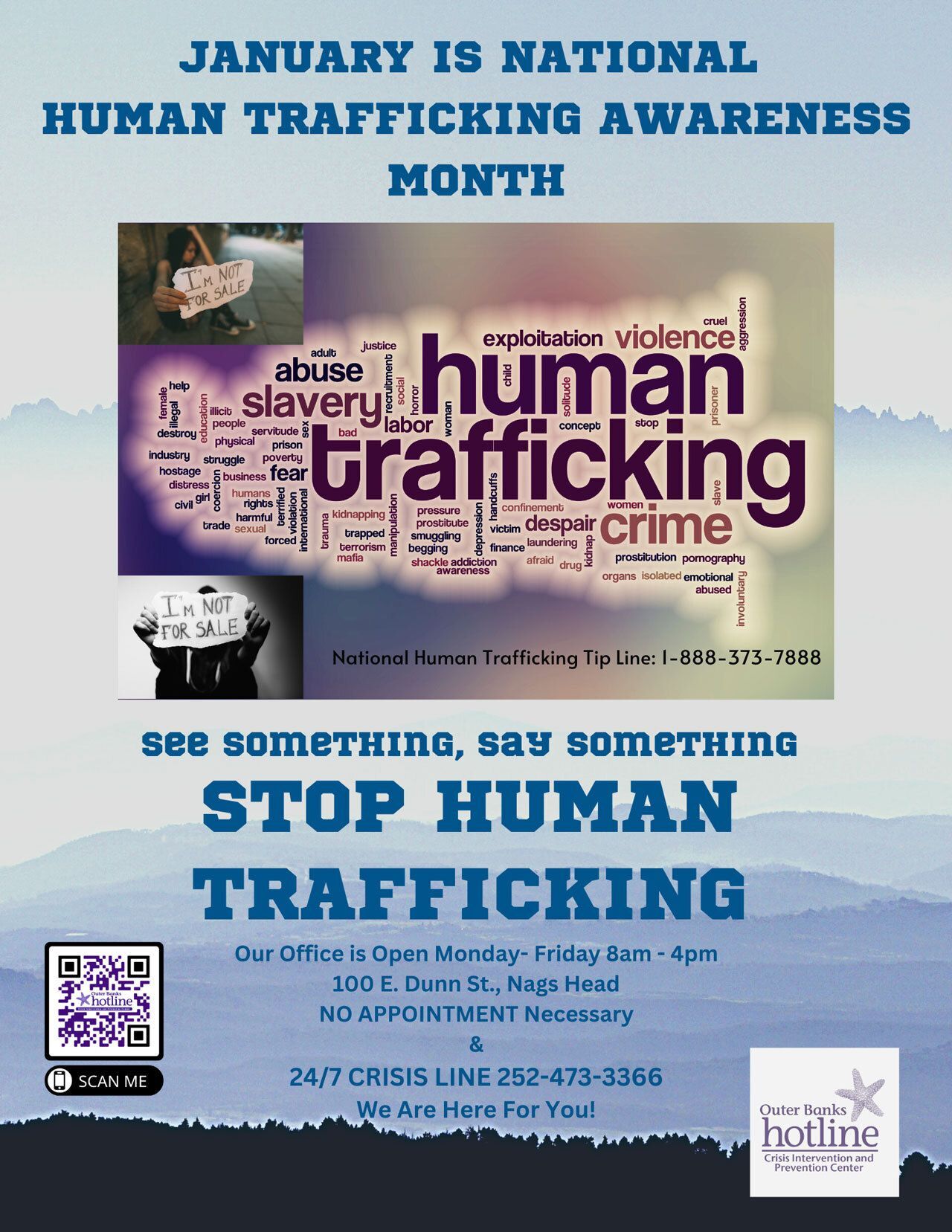 January is National Human Trafficking Awareness Month