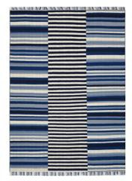 Blue/White Striped Rug 8' x 10'
