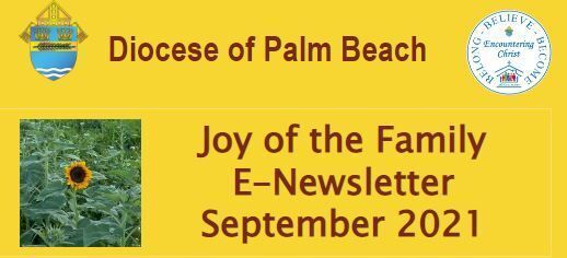 Joy of the Family e-Newsletter - September