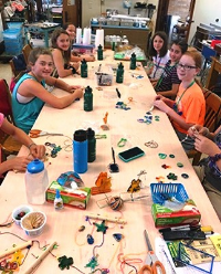 Sr. Mary Ann Therese Kelly Inspires Young Artists at Stained Glass Summer Camp