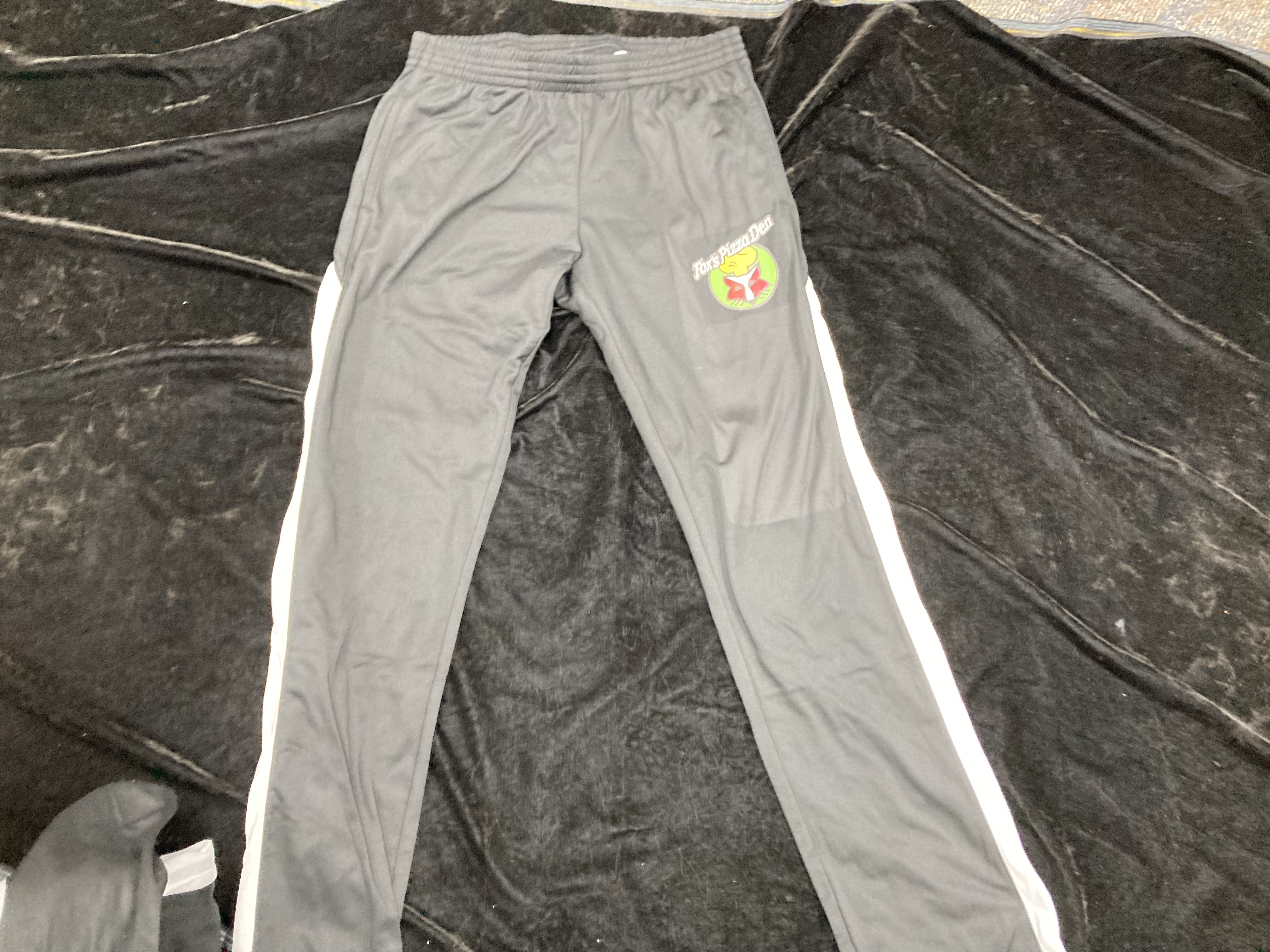 SALE Fox's Logo - LADIES Medium Black/White Pants