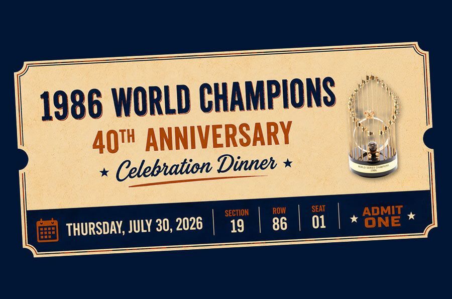 1986 World Champions 40th Anniversary Celebration