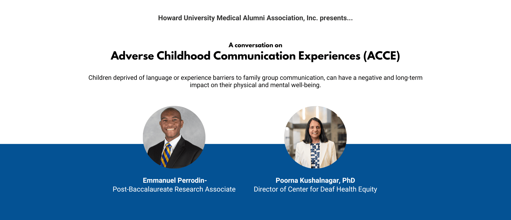 HUMAA Chats with Gallaudet University