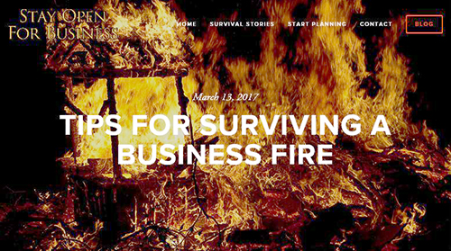 Tips for surviving a business fire