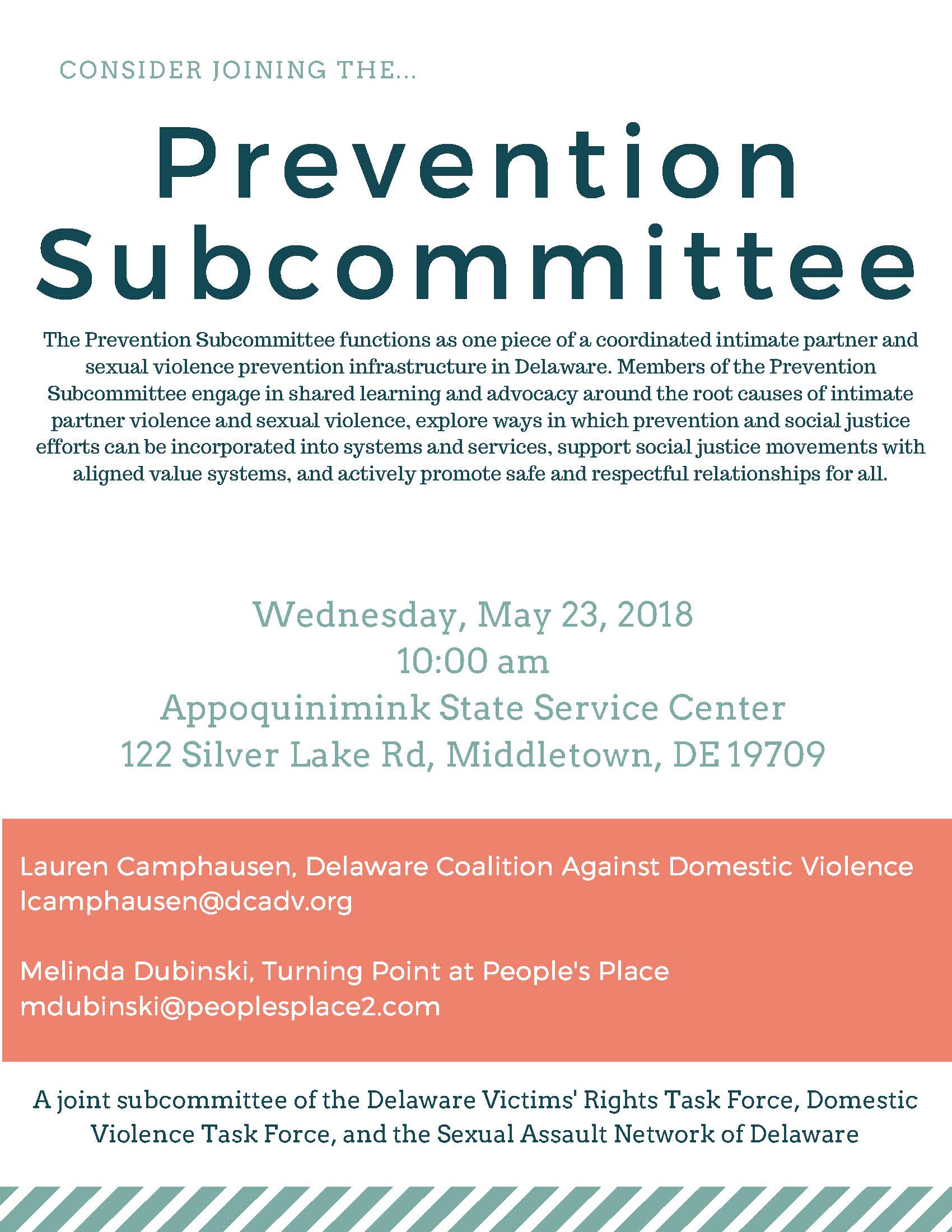 Prevention Subcommittee