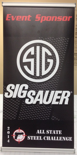 Orange County CA event banner stands