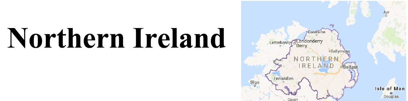 Northern Ireland Map