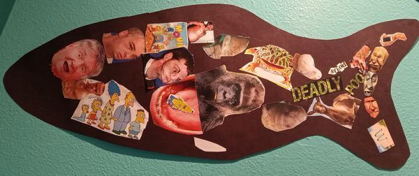 "Super Salmon" by Tongass School of Arts & Sciences, Dawn Rauwolf's 6th Grade Class