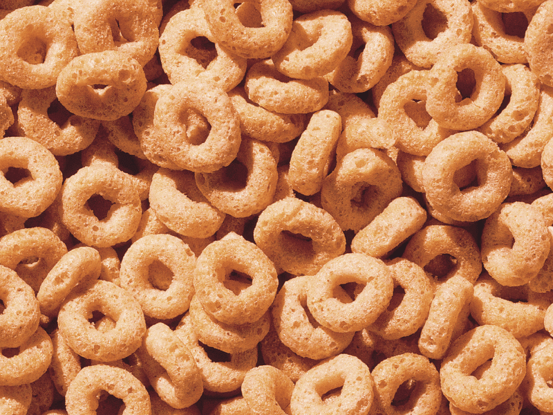 Close up of breakfast cereal