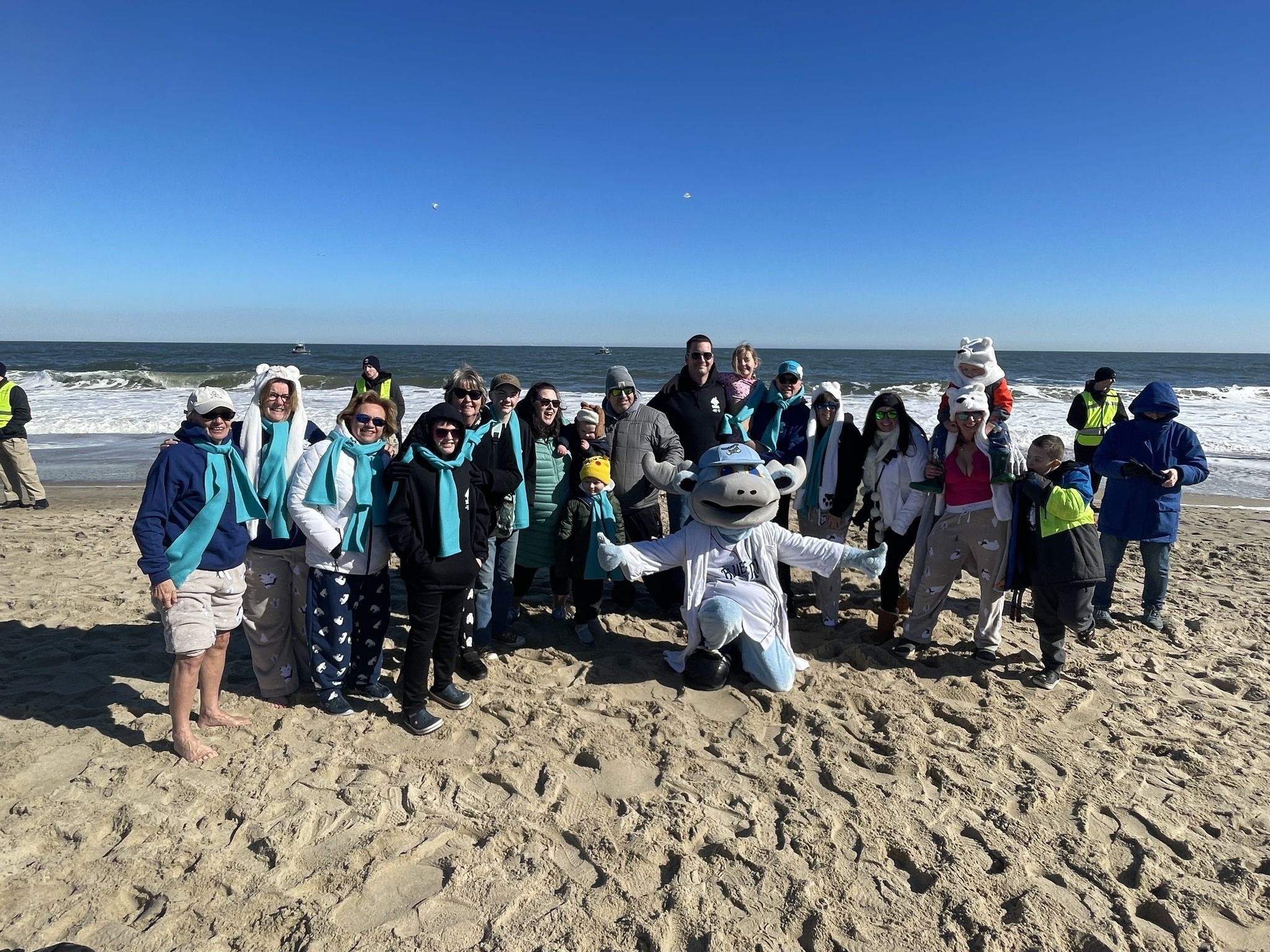 Polar Bear Plunge with Team 321 Foundation