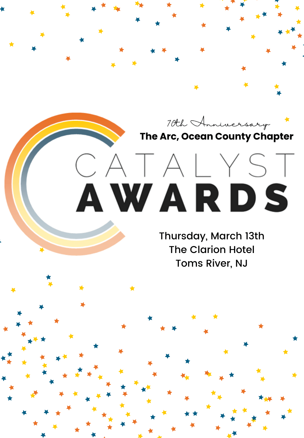 The Arc, Ocean County Chapter Catalyst Awards ~ March 13, 2025