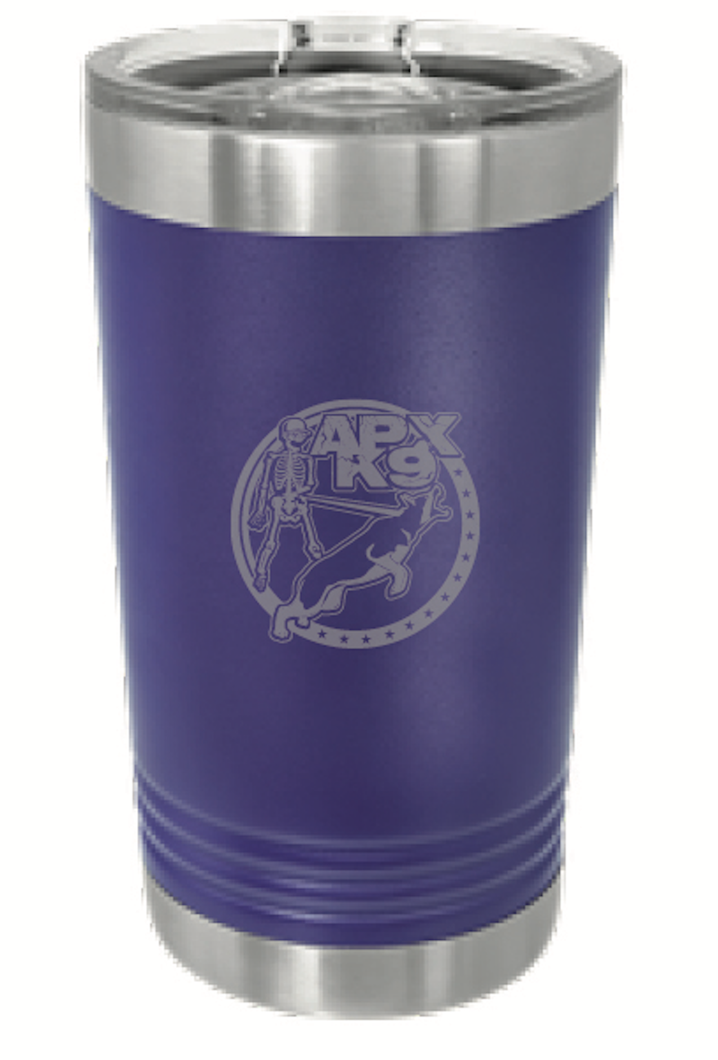 Purple 16 oz. Polar Camel Pint with Slider Lid