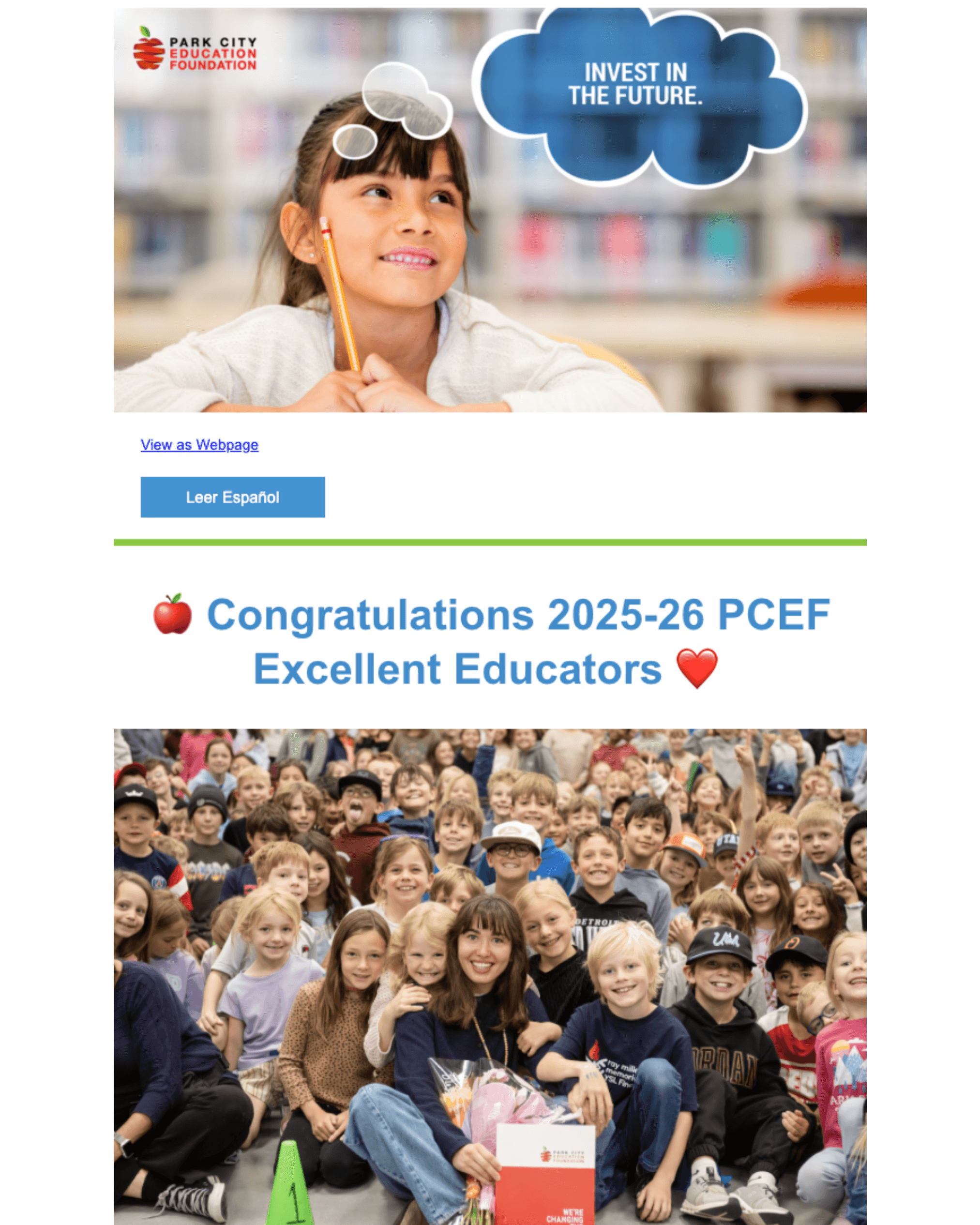 PCEF Newsletter May 2026
