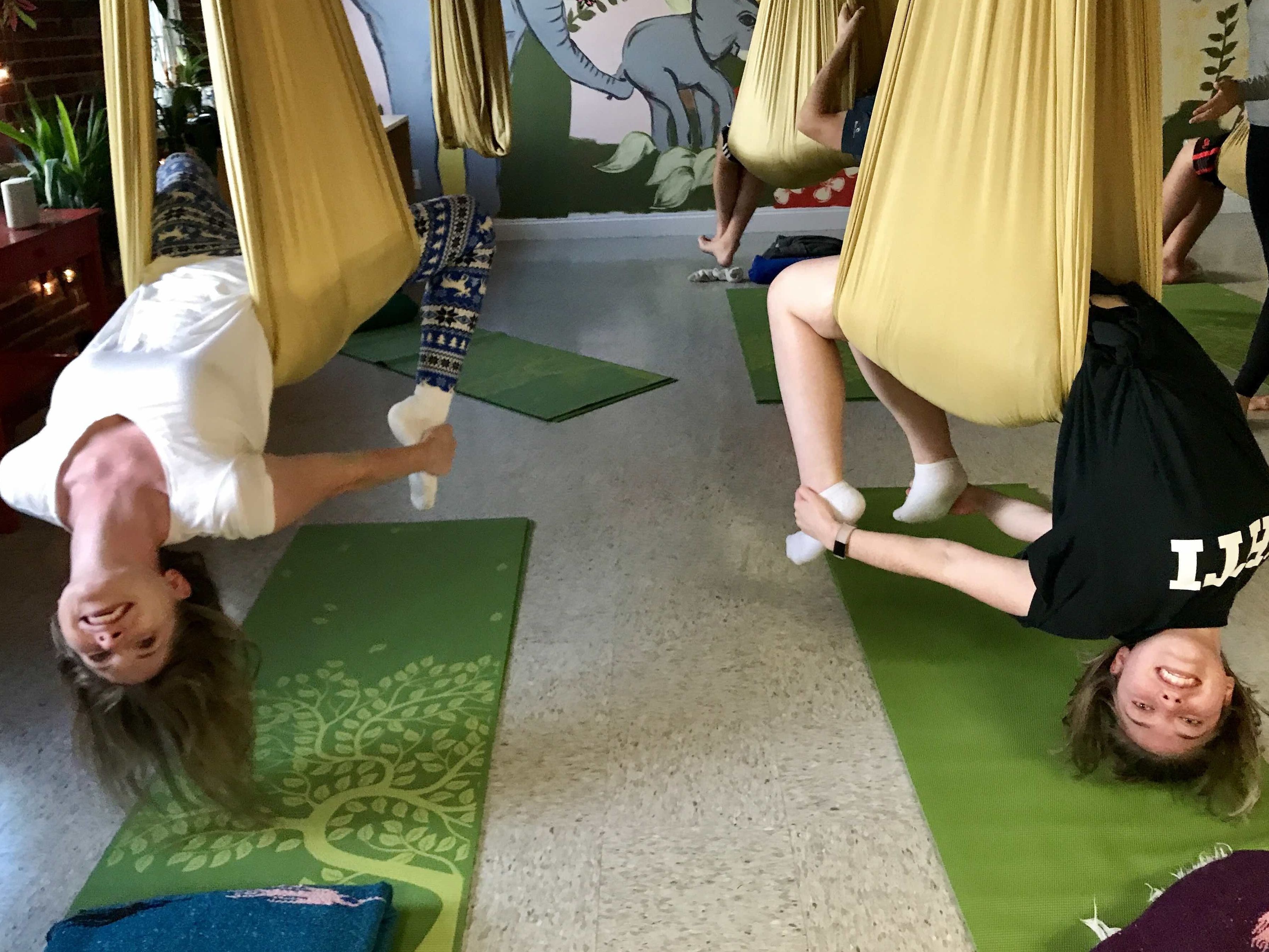 Ariel Yoga At The Sajni Center