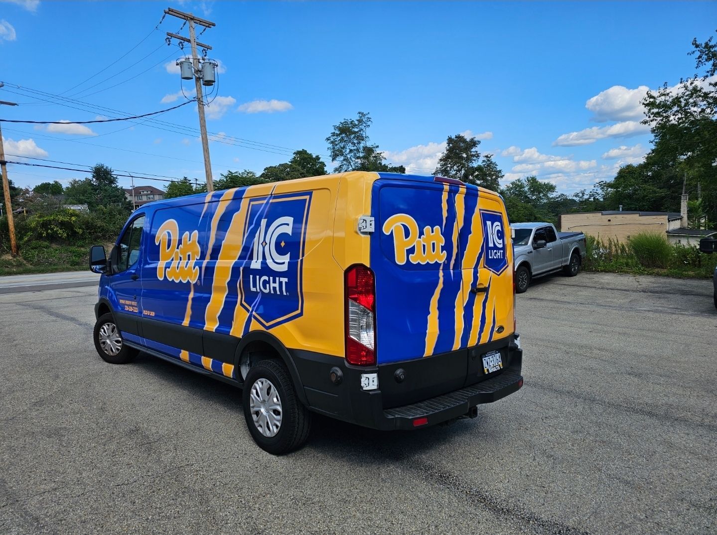 Pitt Van wrap done by EPG