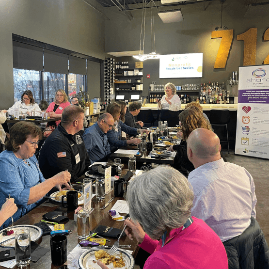 SHARE Iowa Nonprofit Breakfast Series