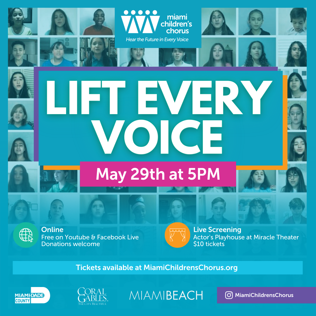 Save the Date: Lift Every Voice - 2021 Virtual Spring Concert
