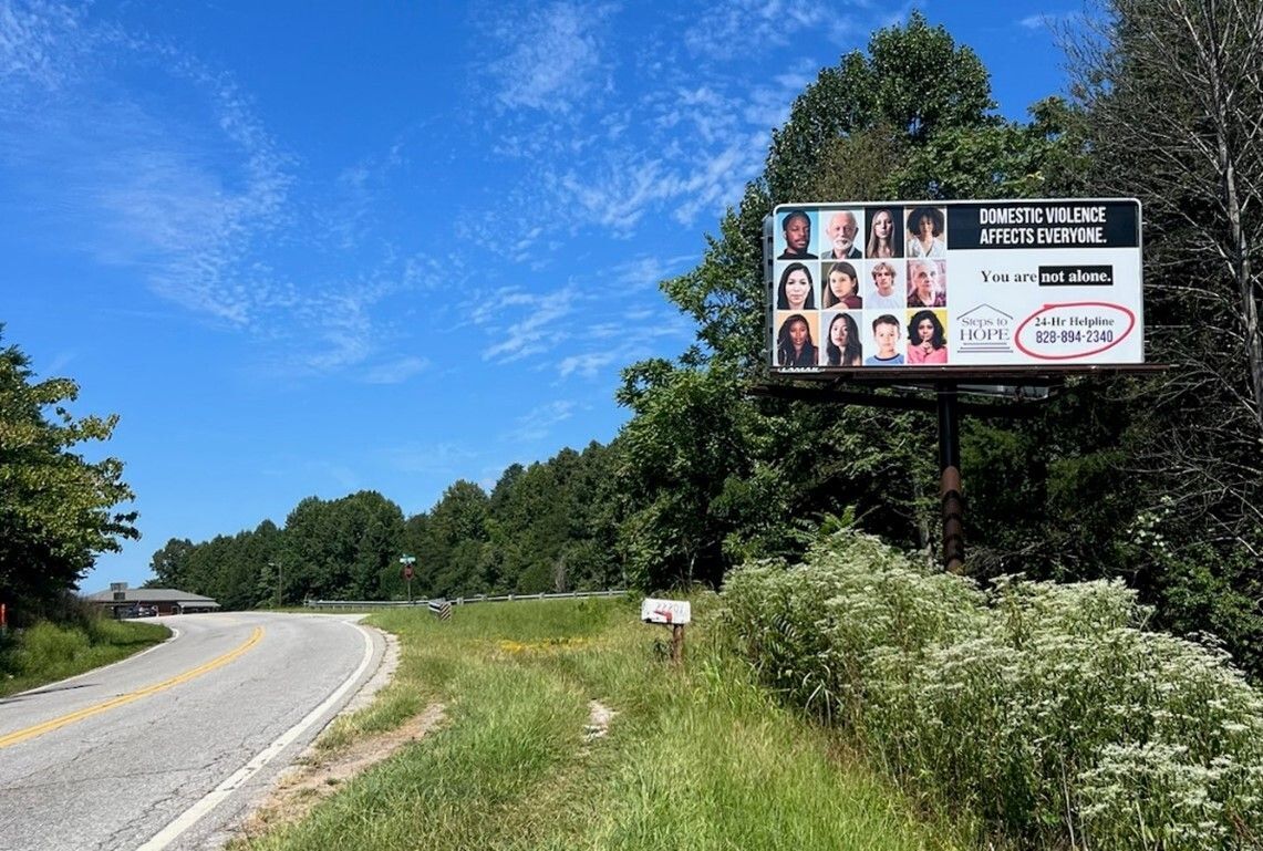 Billboard Spreads Awareness of Domestic Violence