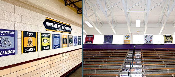 Descon provides an improved look and design for the commonly square-shaped Conference Sign.