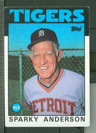 Hall of Fame manager Sparky Anderson born