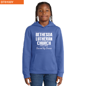 District® Youth V.I.T.™ Fleece Hoodie SAVED BY GRACE