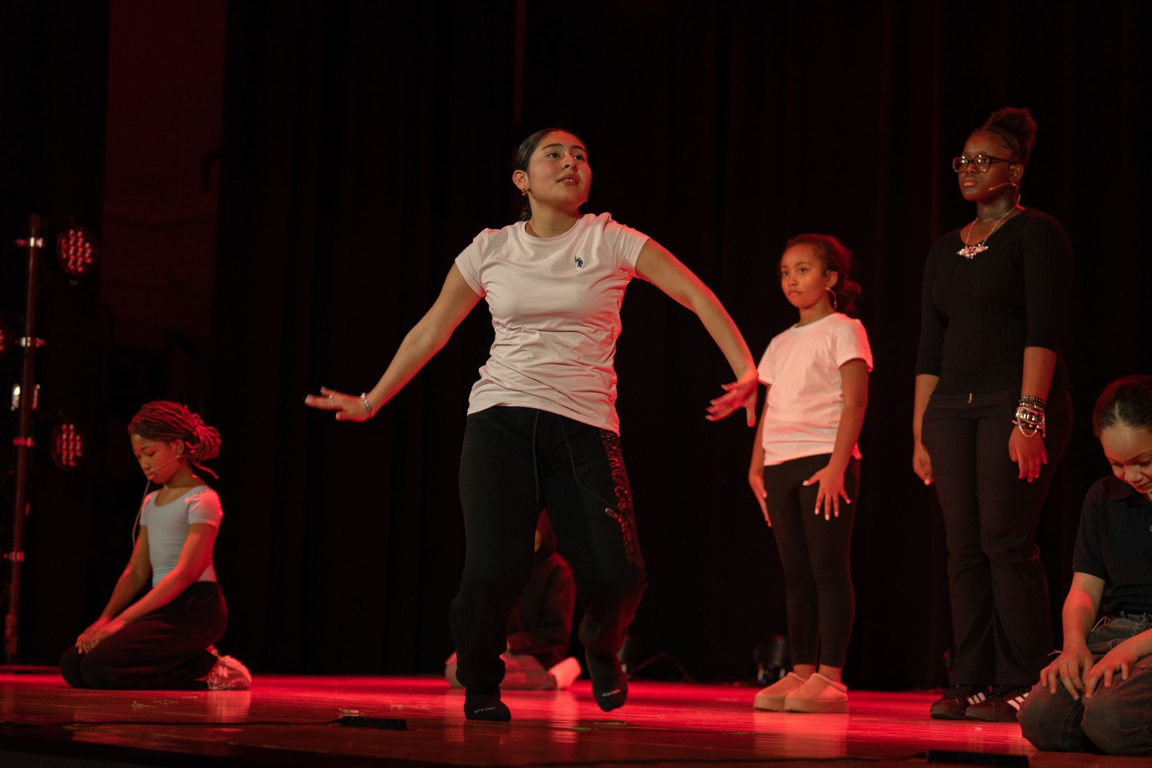 Theater Students in a Group 