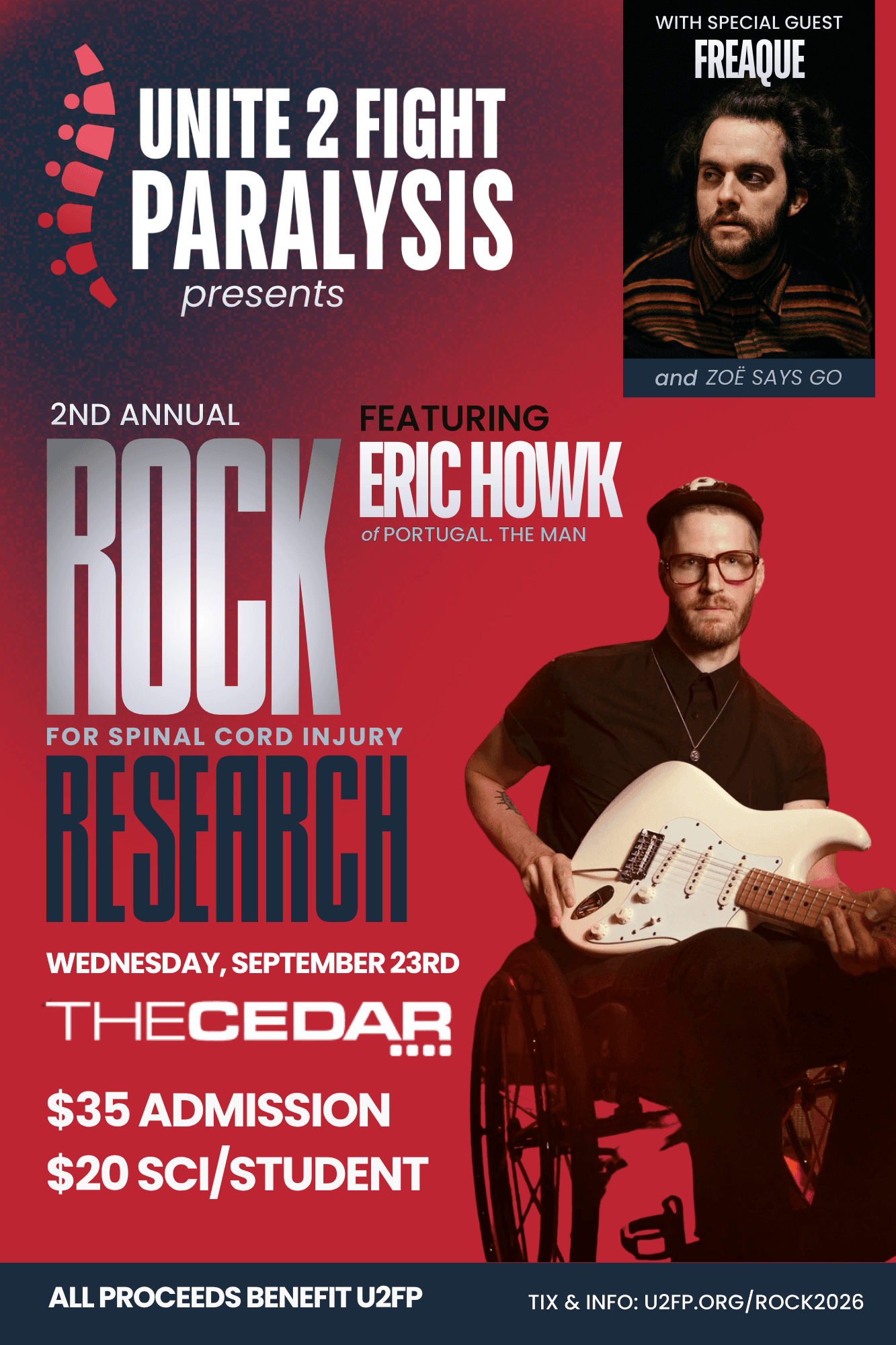 Rock for SCI Research - September 23, 2026