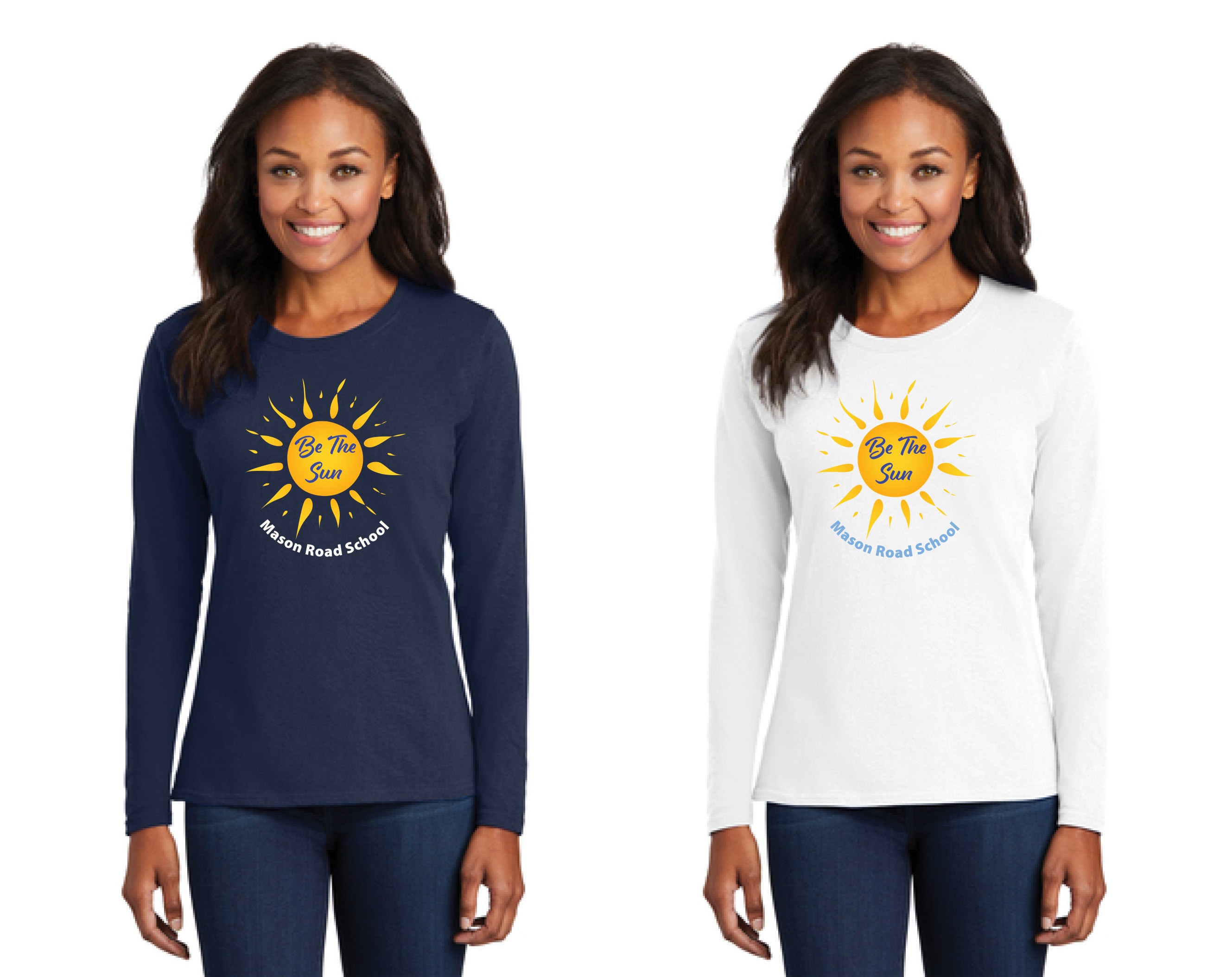 Port & Company® Ladies Long Sleeve Core Cotton Tee